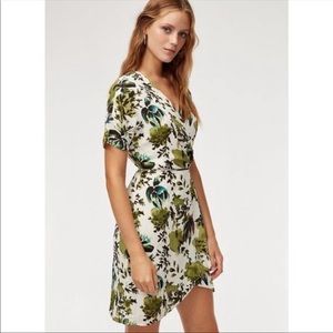 Aritzia Babaton Wallance Dress Custom Floral